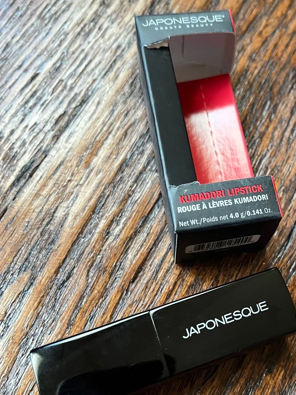 Japonesque Kumadori Lipstick in Ume NIB